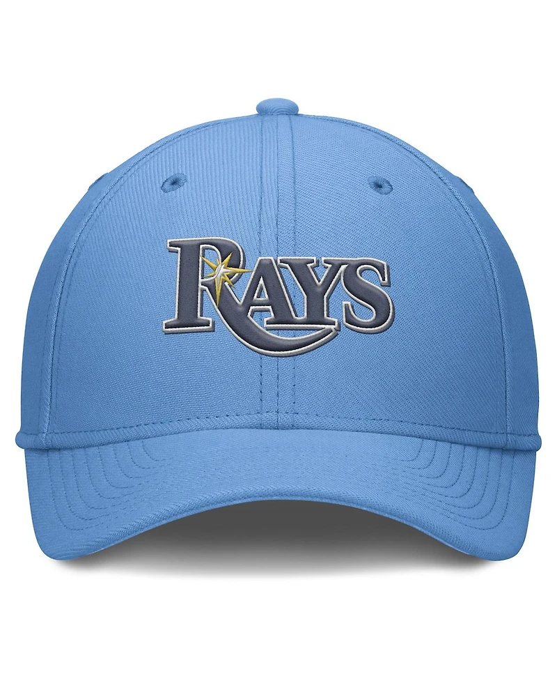 Nike Men's Light Blue Tampa Bay Rays Rise Performance Flex Hat