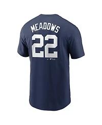 Nike Men's Parker Meadows Navy Detroit Tigers Fuse Name Number T-Shirt