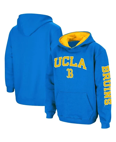 Colosseum Big Boys and Girls Blue Ucla Bruins 2-Hit Team Pullover Hoodie