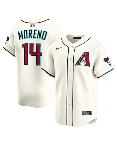 Nike Men's Gabriel Moreno Cream Arizona Diamondbacks Alternate Limited Player Jersey