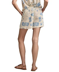 Lucky Brand Women's The Beach Linen-Blend Shorts