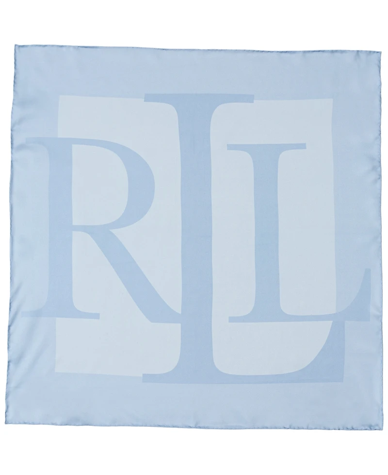 Lauren Ralph Printed Logo Square Scarf