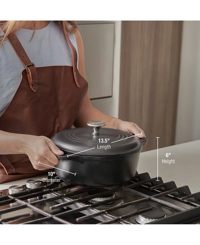 Victoria Cast Iron 4-Qt. Dutch Oven