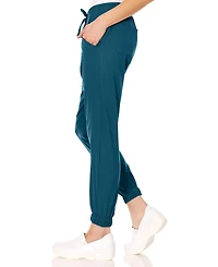 Medichic Plus Leah 5-Pocket Stretch Cargo Jogger Scrub Pants Yellow 3X Large