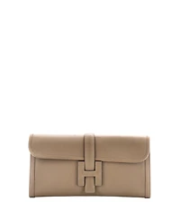 Pre-Owned Hermes 29 Jige Elan Clutch Evercolor