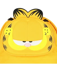 Garfield Backpack 3D Character Orange Tabby Cat School Book Bag