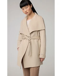 Soia & Kyo Women's Bridgette-n Straight-Fit Double-Face Wool Coat