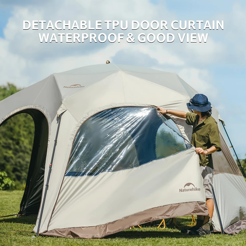 Naturehike Cloud Boundar Tpu Door Curtain — Tent Accessory for Camping Sun Shelter