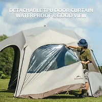 Naturehike Cloud Boundar Tpu Door Curtain — Tent Accessory for Camping Sun Shelter