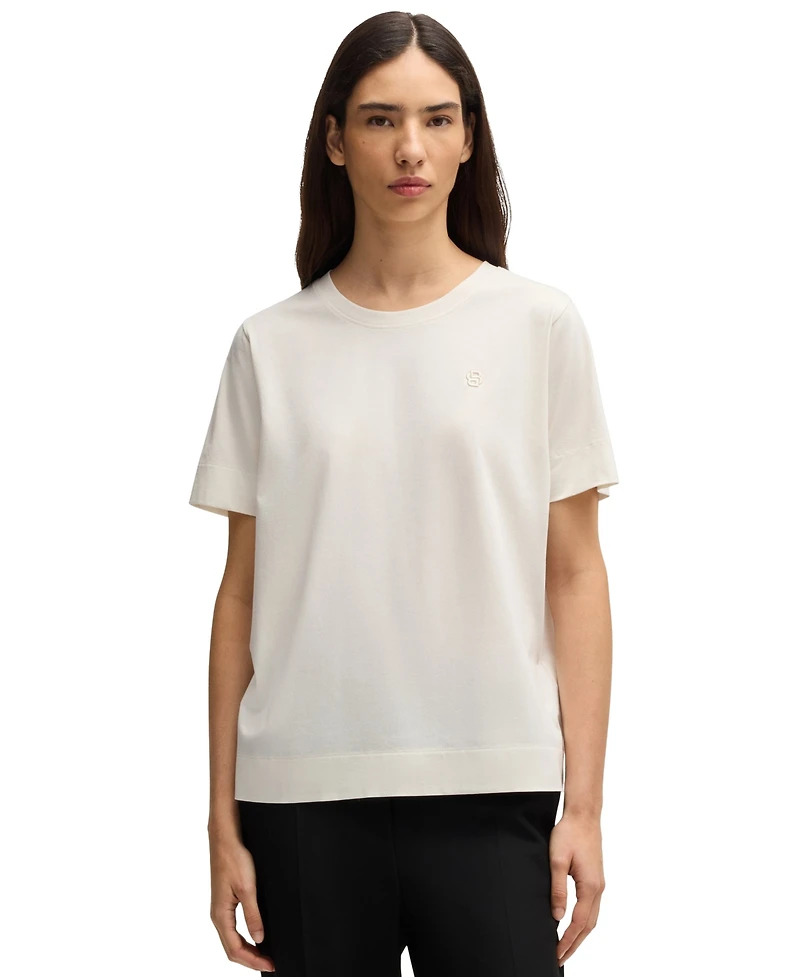 Boss by Hugo Boss Women's Mercerized Cotton T-Shirt