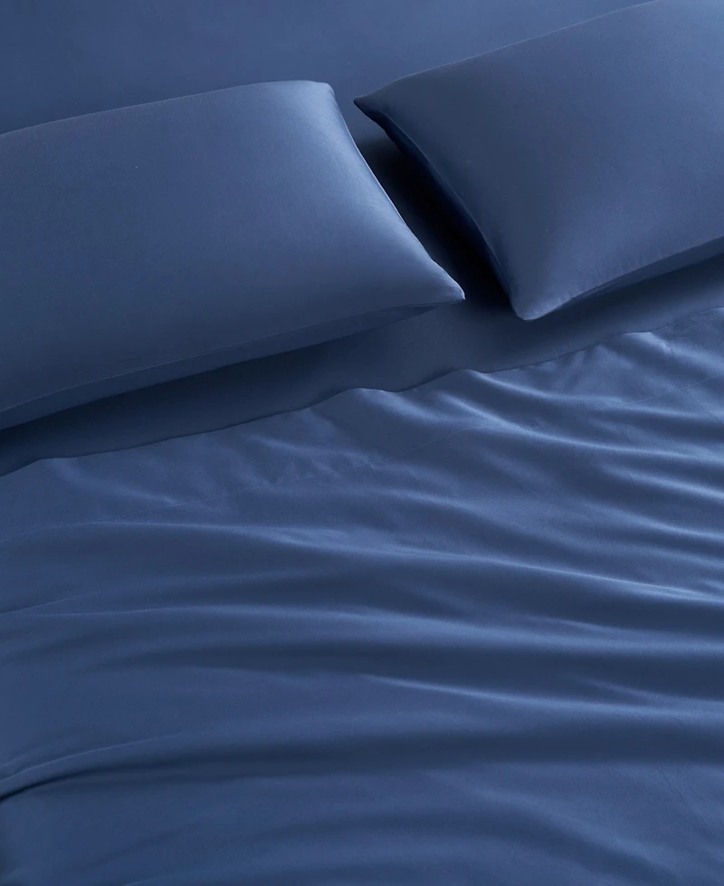 Lucky Brand Serene Slumber 300-Thread Count Cotton -Pc. Sheet Set