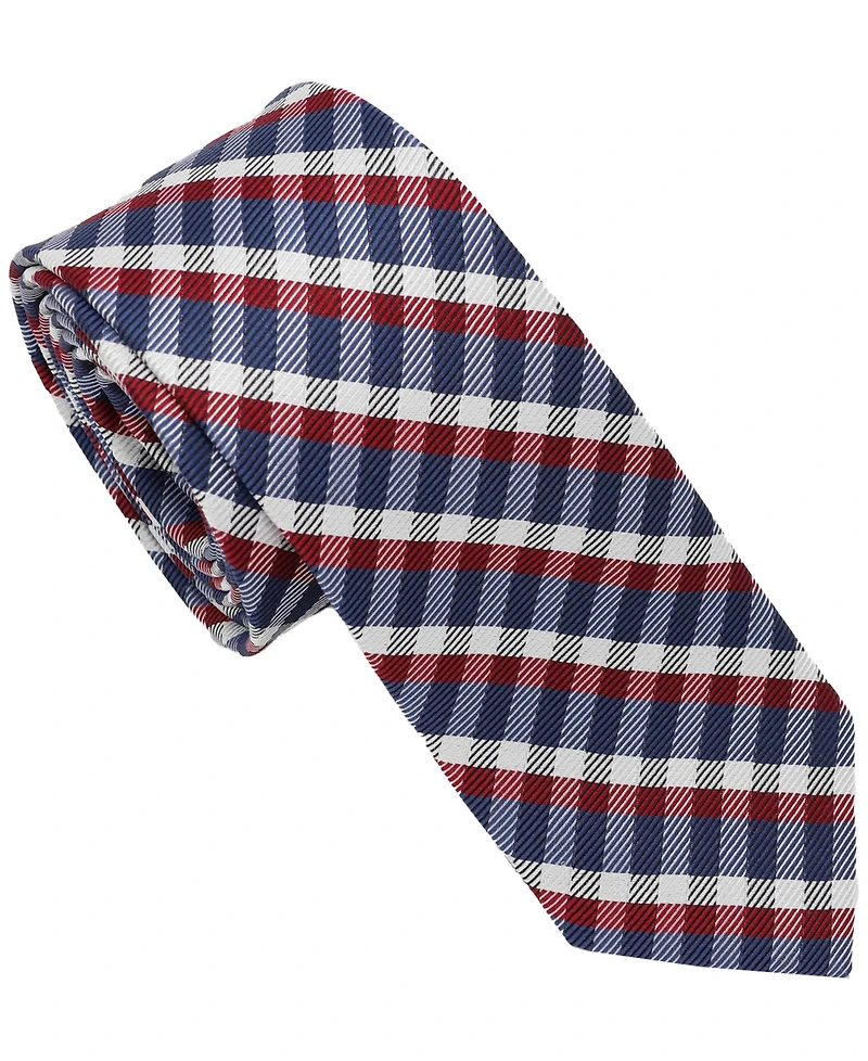 Ben Sherman Men's Plaid Silk Tie