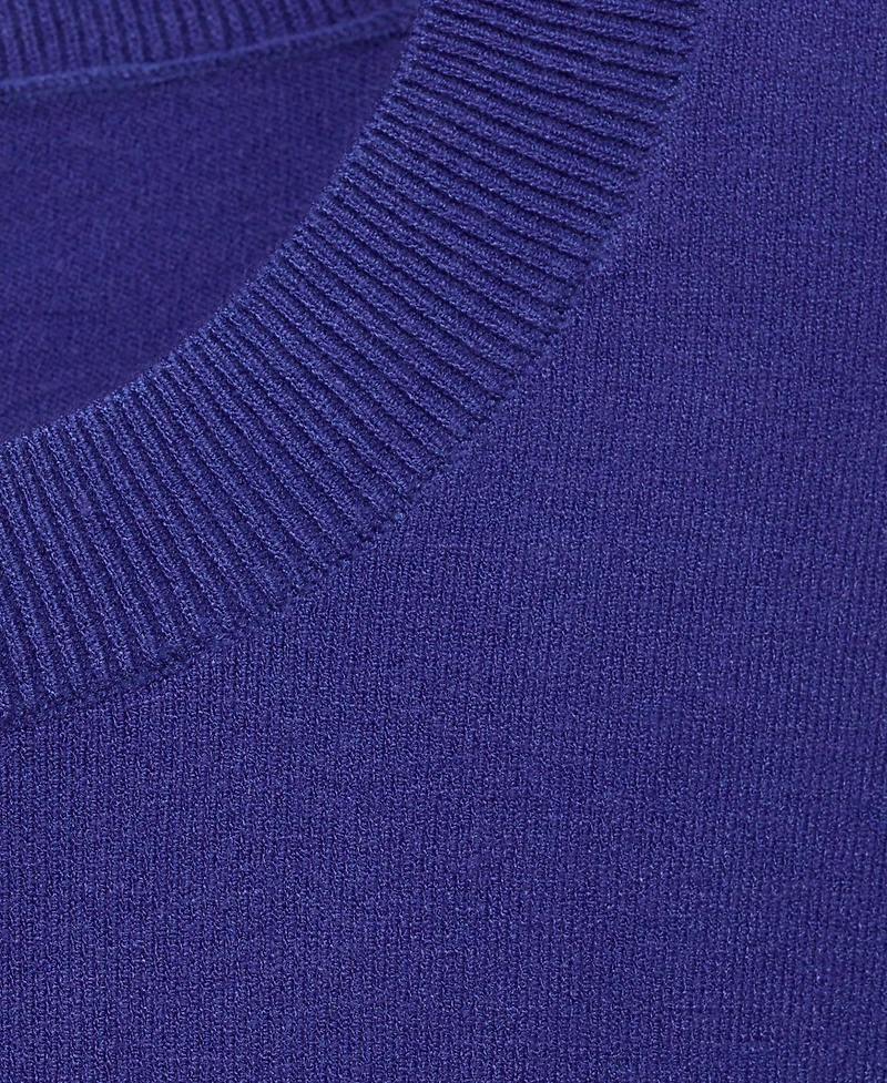 Mango Women's Short-Sleeved Fine-Knit Sweater