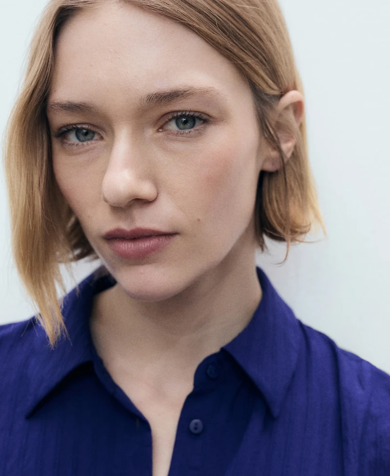 Mango Women's Bow Shirt Dress