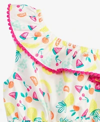 First Impressions Baby Girls Fruit Toss Printed Dress & Bloomer, 2 Piece Set, Exclusively at Macy's