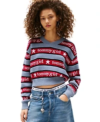 Tommy Girl Women's Striped Sweater