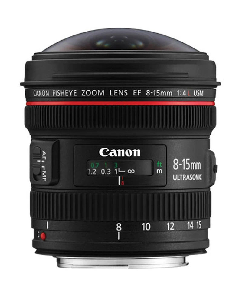 Canon Ef 8-15mm f/4L Fisheye Usm Lens