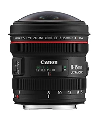 Canon Ef 8-15mm f/4L Fisheye Usm Lens