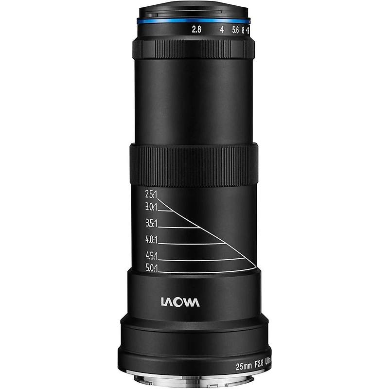 Venus Laowa 25mm f/2.8 2.5-5x Ultra-Macro Lens with Laowa 60mm f/2.8 2x Ultra-Macro Lens for Canon Ef