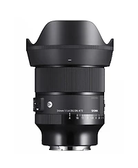 Sigma 24mm f/1.4 Dg Dn Art Lens for Sony E, Bundle with Hoya 77mm Uv and Cpl Filters