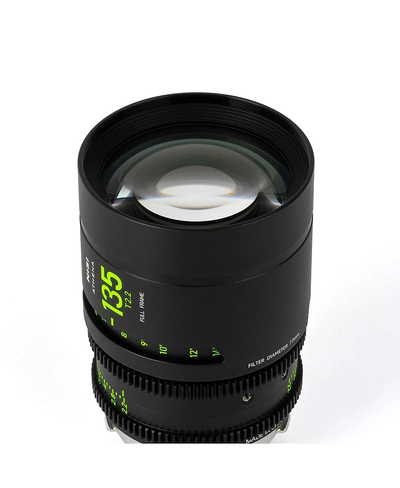 NiSi Athena Prime 135mm T2.2 Cine Lens with Filter Holder, Canon Rf
