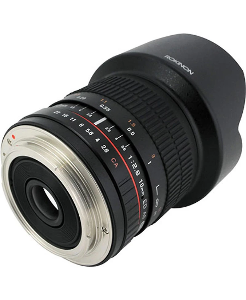 Rokinon 10mm f/2.8 Ed As Ncs Cs Lens for Sony E Mount (Nex Mirrorless Cameras), Manual Focus