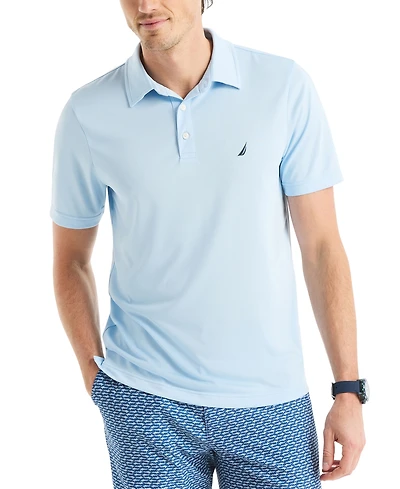 Nautica Men's Classic-Fit Moisture-Wicking Performance Golf Polo Shirt