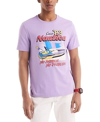 Nautica Men's Retro Vibe Classic-Fit Graphic T-Shirt