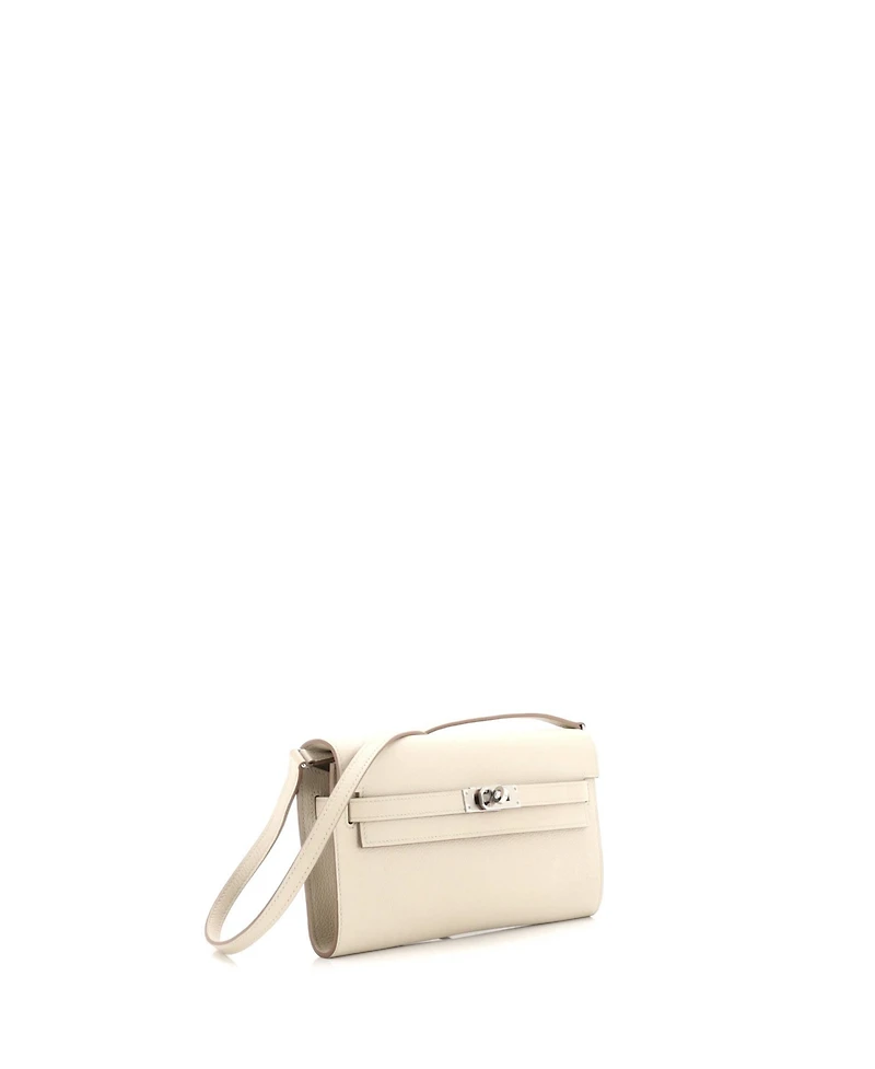 Pre-Owned Hermes Kelly To Go Wallet Evercolor