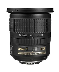 Nikon 10-24mm f/3.5-4.5G Ed-if Af-s Dx Nikkor Lens, Bundle with ProOptic 77mm Filter Kit, Soft Lens Case, Lens Cleaner, Cleaning Kit, Lens Cap Tether