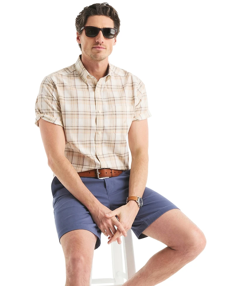 Nautica Men's Classic-Fit Plaid Shirt
