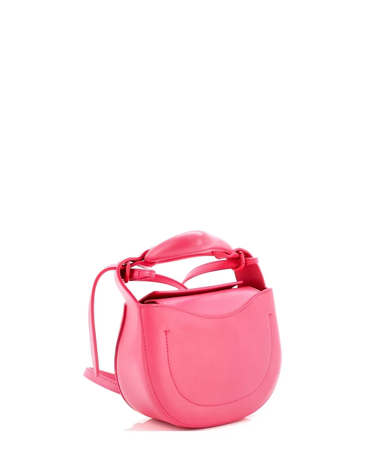 Pre-Owned Chloe Small Kiss Purse Bag Leather