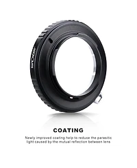 K&F Concept K&F Concept High Precision Lens Adapter Mount,Lm-M4/3
