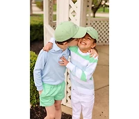 Bits & Bows Boys Golf Clubs Baseball Hat