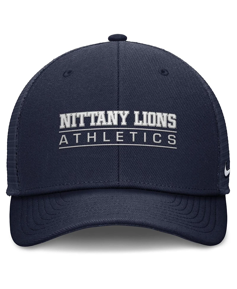 Nike Men's Navy Penn State Nittany Lions Rise Adjustable Hat