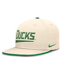 Nike Men's Natural Oregon Ducks Primetime True Performance Fitted Hat