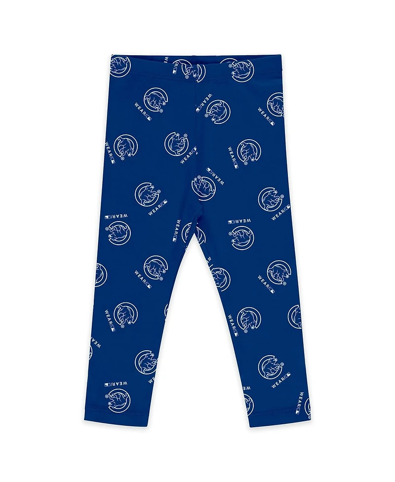 Wear By Erin Andrews Baby Boys and Girls 3-Piece Chicago Cubs Tutu Set
