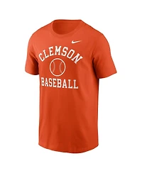 Nike Men's Orange Clemson Tigers Essential Baseball Arch T-Shirt