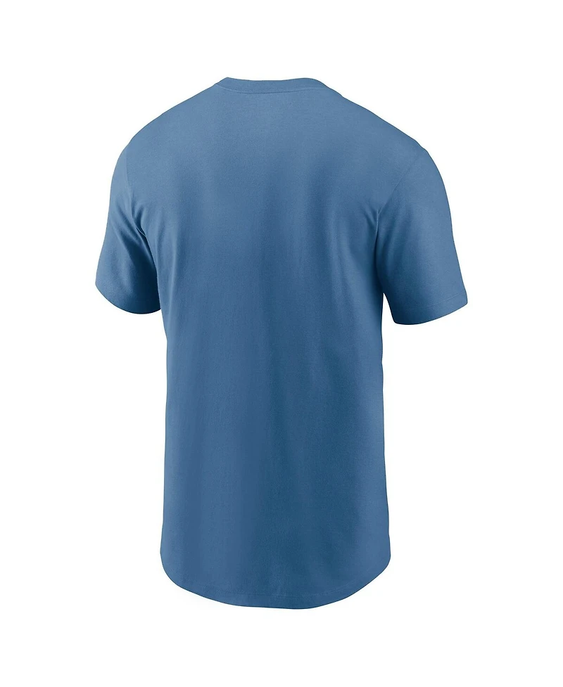 Nike Men's Blue Washington Nationals 2025 City Connect Wordmark T-Shirt