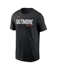 Nike Men's Jackson Holliday Black Baltimore Orioles 2024 City Connect Fuse Name Number T-Shirt