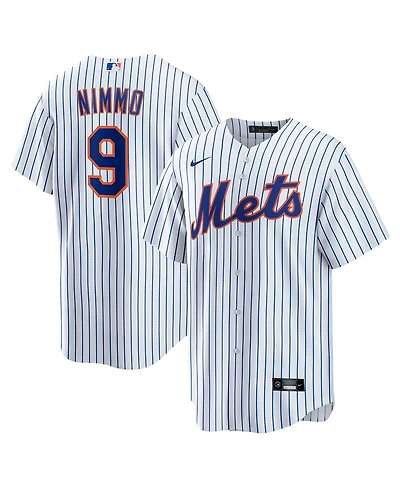 Nike Men's Brandon Nimmo White New York Mets Home Replica Jersey