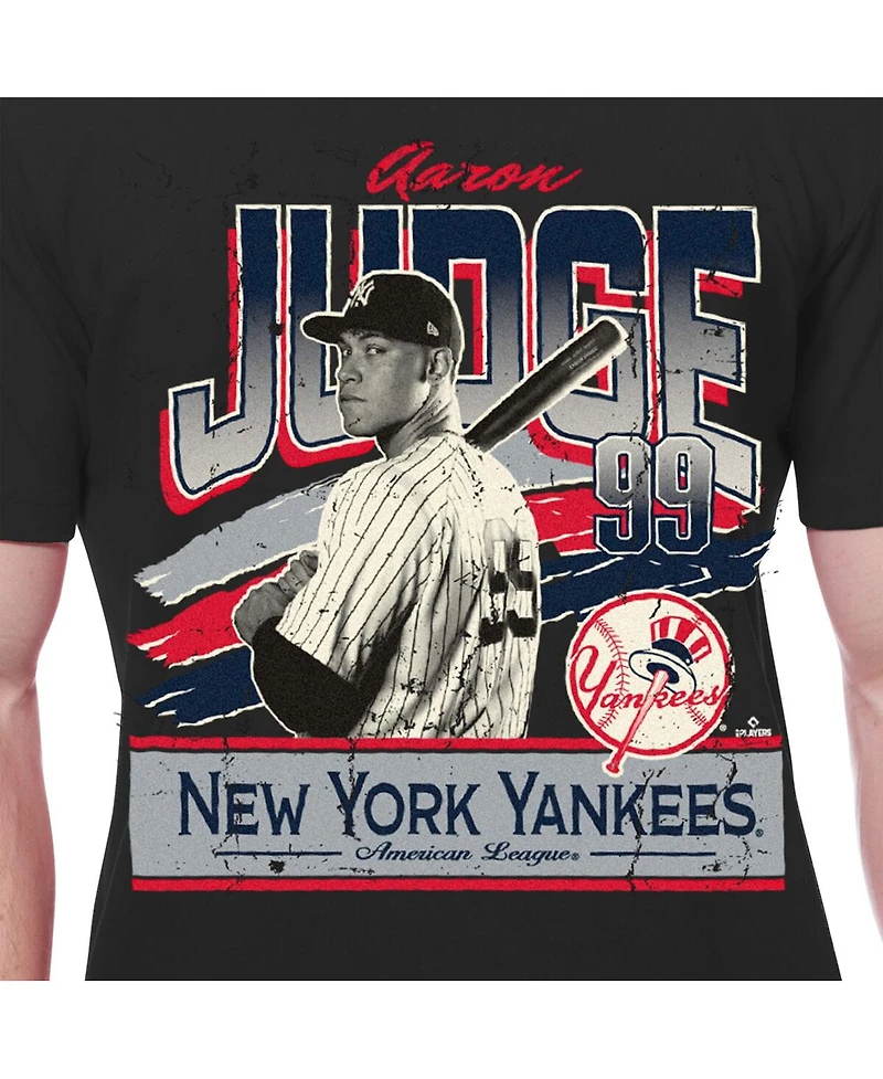 New Era Men's Aaron Judge Black York Yankees Batter Up T-Shirt