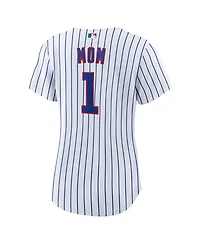 Nike Women's White Chicago Cubs 1 Mom Home Replica Jersey
