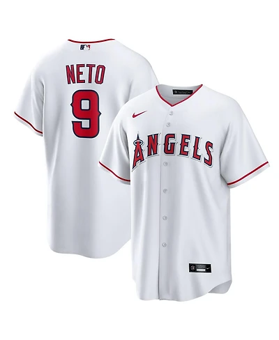 Nike Men's Zach Neto White Los Angeles Angels Home Replica Jersey