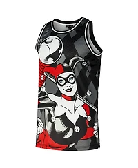 Lids Men's Black Harley Quinn Graphic Basketball Jersey