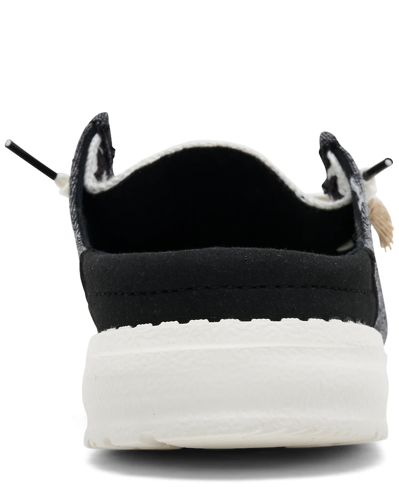 Hey Dude Women's Wendy Slip Cottage Crochet Slip-on Casual Clog from Finish Line