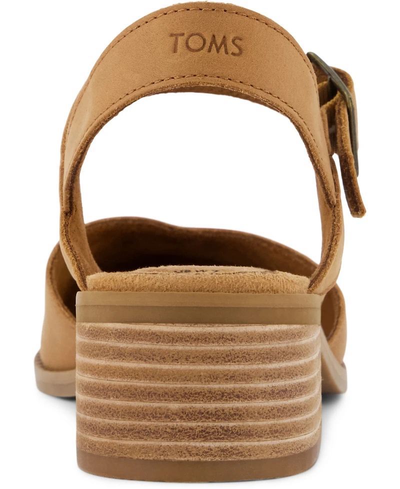 Toms Women's Jaclyn Mary Jane Round Toe Sandals
