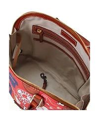 Dooney & Bourke Boston Red Sox Game Day Zip Satchel Bag