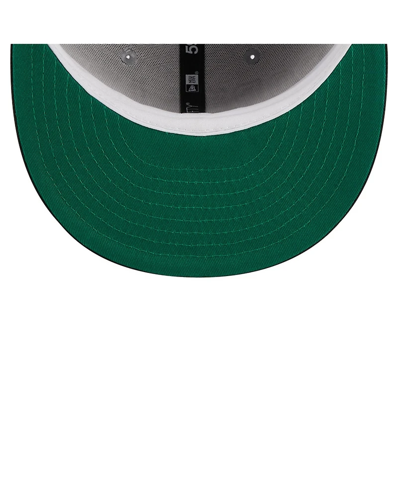 New Era Men's Gray/Black Portland Trail Blazers Tip-Off Two-Tone 59FIFTY Fitted Hat