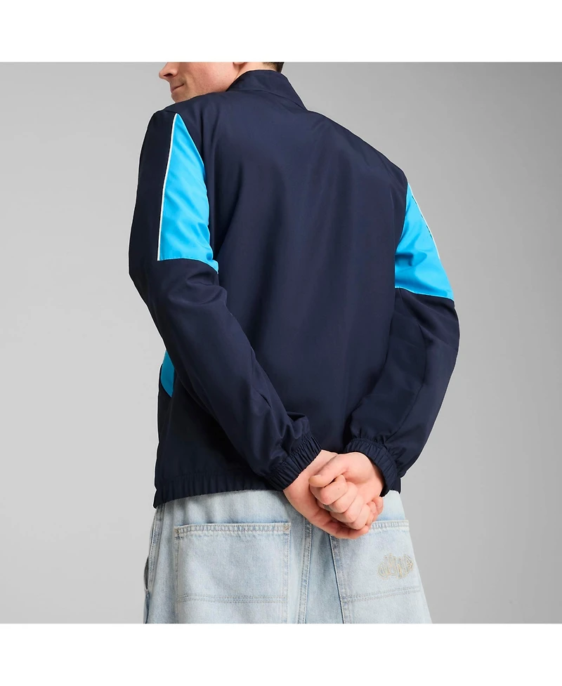 Puma Men's Navy Manchester City ftblARECHIVE Full-Zip Jacket